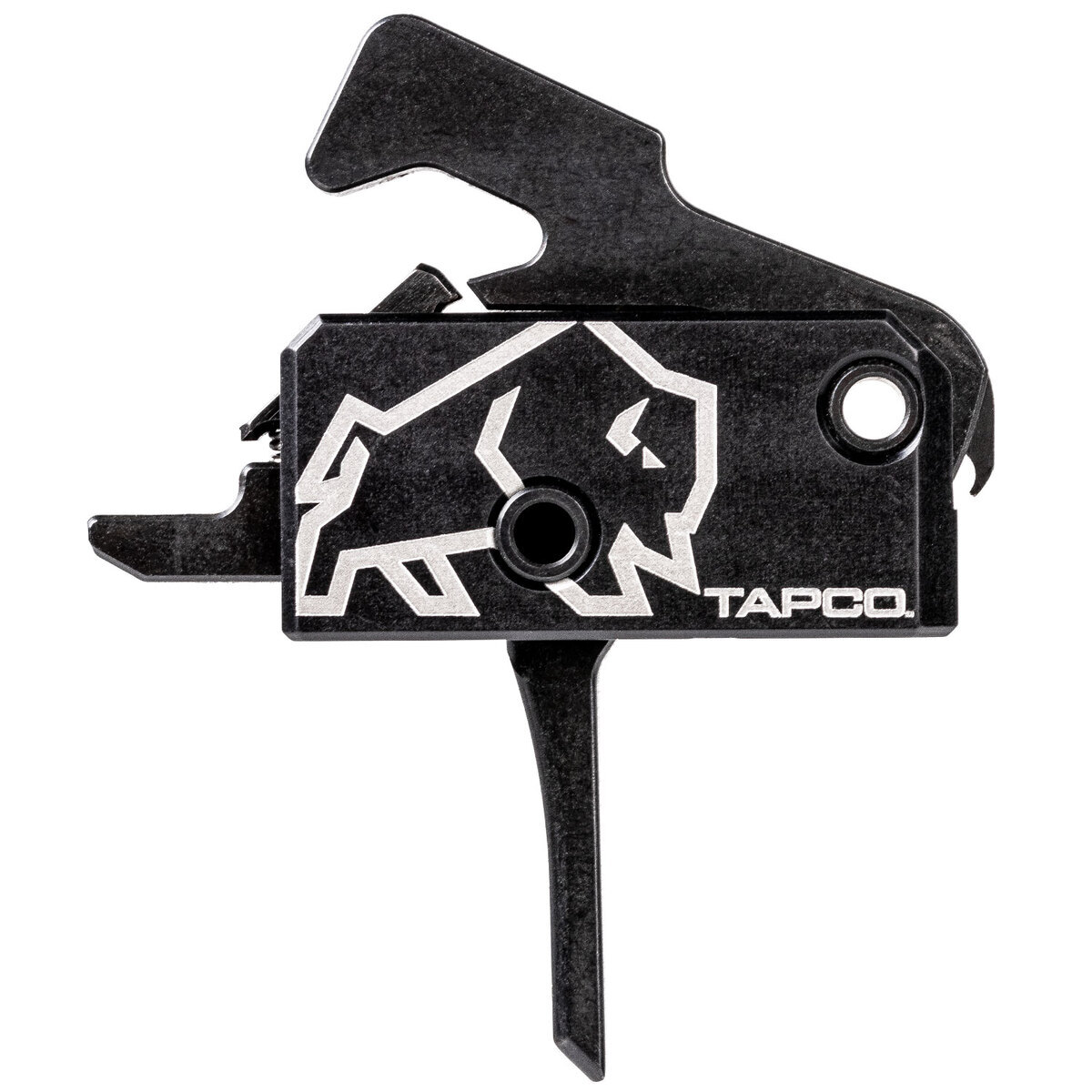 TAPCO AR-15 Single Stage Rifle Trigger - Straight - Black TAPCO AR-15 Single Stage Rifle Trigger - Straight - Black
