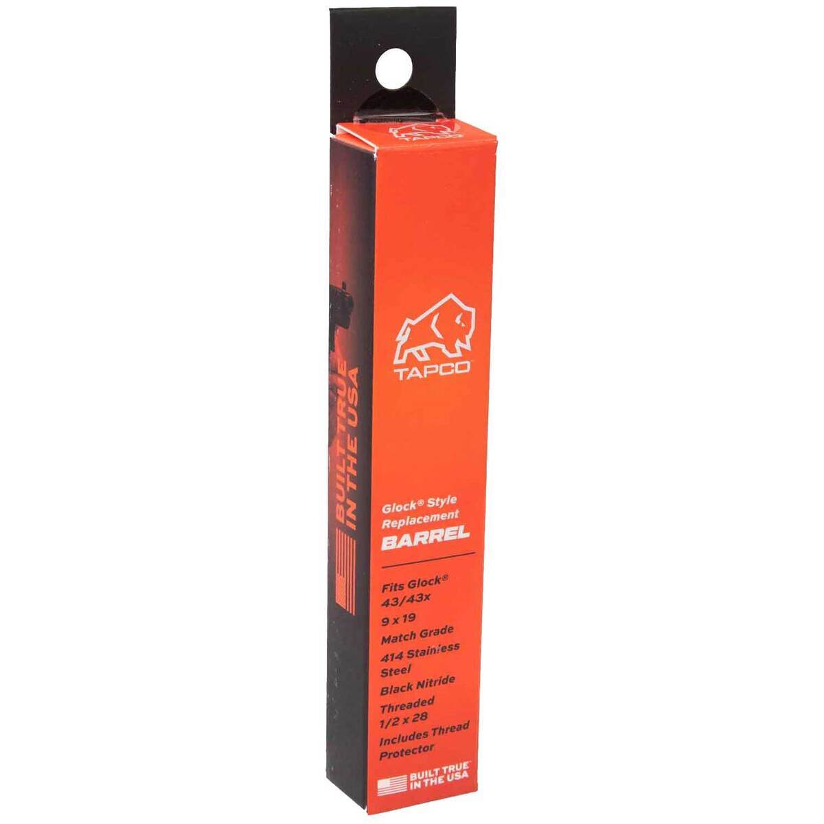 TAPCO Threaded Barrel for Glock® 43 - Black TAPCO Threaded Barrel for Glock® 43 - Black